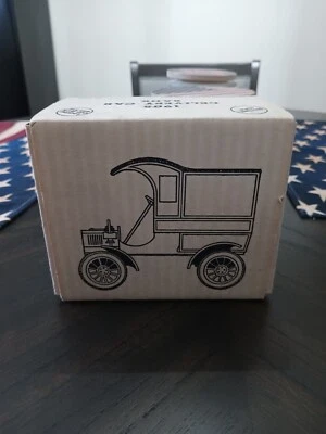 1905 Ertl Die Cast Metal Police Delivery Car Bank. #2298 NIB - Image 1 of 4