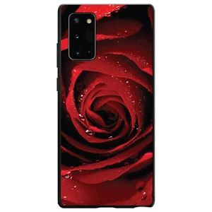Hard Case Cover for Samsung Galaxy Note Dew Covered Red Rose - Picture 1 of 7