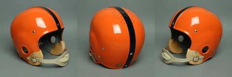 ILLINOIS FIGHTING ILLINI 1946-1956 Vintage Riddell RT Suspension Football Helmet Cover