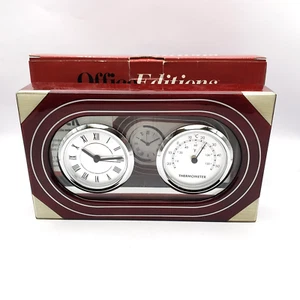 Estación Meteorológica Reloj Oficina Ediciones NOS en Caja 4 x 7 Escritorio Decoración Alto Brillo - Imagen 1 de 6