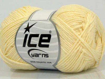 Lote de 8 hilos de bambú Lorena fino verano 8x50 g amarillo claro Foto 1 de 4