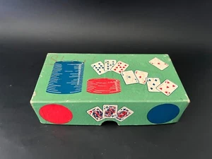 Bakelit 1,5" Anchor Poker Chips Plain US Playing Card Co OVP Vintage - Bild 1 von 5