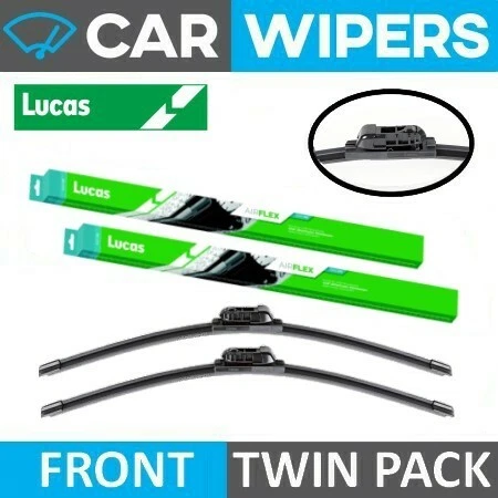Vauxhall Astra Hatchback 2010 Onwards Lucas AIRFLEX Wiper Blades - Twin Pack - Image 1 of 1