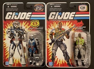 G.I. Joe 25th Anniversary Roadblock & Cobra Commander Battle Armor Classified