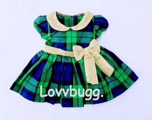 Holiday Dress Bow for American Girl 18" or Baby 15" Doll Clothes FREESHIP ADDS! - Bild 1 von 4