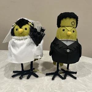 Halloween Bird Hyde & Eek 2023 Gomez Frankenstein Freda Bride Target Green - Picture 1 of 5