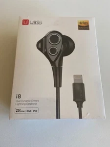 UiiSii I8 Apple Lightning MFI certified Hi-Res Dual Dynamic Drivers Earphone - Bild 1 von 3