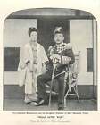 1905 Vizeadmiral Kamimura und seine Tochter Hoshiko zu Hause in Tokio