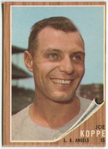 1962 Topps #39 Joe Koppe Los Angeles Angels - Picture 1 of 2
