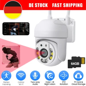 Ycc365plus RADIO WLAN WIFI IP CAMERA RED EXTERIOR CÁMARA DE VIGILANCIA ES - Imagen 1 de 21