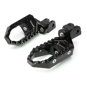 TOUR Front 25mm Lowering Foot Pegs Black For VFR1200F 10 11 12 13 14 15 16 - Picture 1 of 6