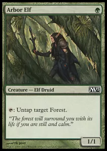 Magic the Gathering MTG Arbor Elf (160) Magic 2013 LP - Picture 1 of 1