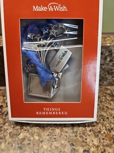 "Things Remembered Make A Wish 1997 adorno de peltre regalo de 3,5""" - Imagen 1 de 4