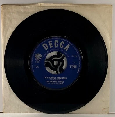 The Rolling Stones 19th Nervous Breakdown Decca 45 - Image 1 of 2