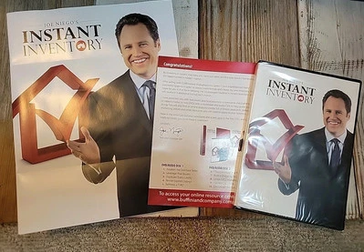 Joe Niego's Instant Inventory New Sealed DVD Set + Booklet No Box - Image 1 of 4
