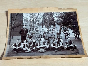 Royal Welsh Fusileers 1904-5 Football Team Photo 11"x8" 1 Player ID Killed 1914? - Picture 1 of 6