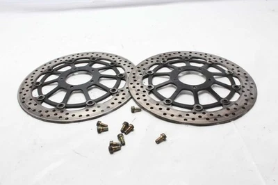 Brake Discs Pair Front Left Right Perforated Floating Ducati 999 S 999S 03-04 - Image 1 of 4
