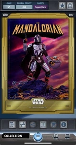 Star Wars Card Trader Gold CTI The Mandalorian Super Rare *DIGITAL* - Picture 1 of 2