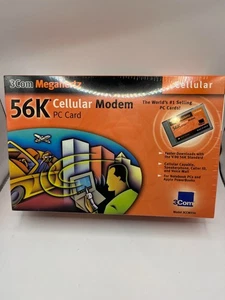 3Com Megahertz 56K Cellular Modem PC Card NEW IN BOX old school NOS vintage GD - Picture 1 of 5