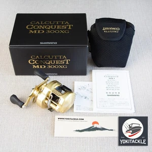 Shimano 23 CALCUTTA CONQUEST MD 300XG Baitcasting Reel Shipping From JAPAN - Picture 1 of 9