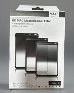 H&Y Filters 100x150mm K-Series Reverse H-RGnd 0.9 Filter (3 Stops) w/Frame KR09! - Picture 1 of 10