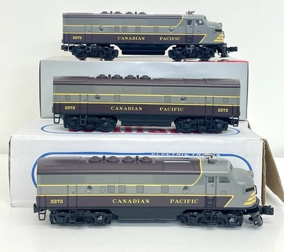 Williams Canadian Pacific F3 ABA #2373 Diesel Locomotive Set 20189 20289 LN - Image 1 of 4