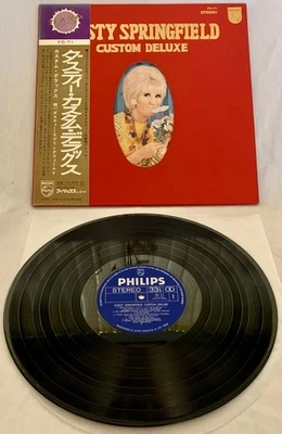 DUSTY SPRINGFIELD "CUSTOM DELUXE" ULTRA-RARE 1971 JAPANESE EXCLUSIVE LP WITH OBI - Image 1 of 4