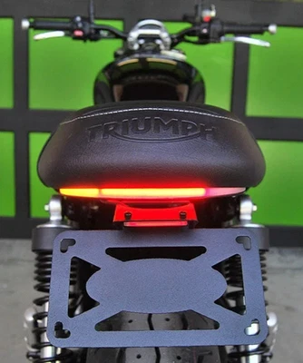 New Rage Cycles Fender Eliminator Kit Fits 2016-2023 Triumph Street Twin TWIN-FE Foto 1 de 4