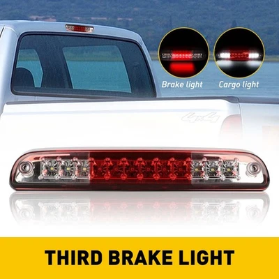Tercera luz LED de carga de freno para lámpara Ford F250 99-2016 F350 F450 Super Duty roja Foto 1 de 4