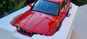 BMW E34 535i 1988 1:18 MINICHAMPS red - Picture 1 of 8