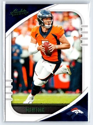 2020 Panini Absolute Green #45 Drew Lock Broncos - Image 1 of 2