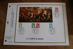 feuillet CEF 1978 premier 1er jour SABINE DE GANDON 462 - Picture 1 of 1