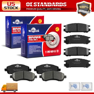 前后陶瓷刹车片适用于 1997 - 1998 年斯巴鲁 Legacy Impreza — 第 1/4 张图片