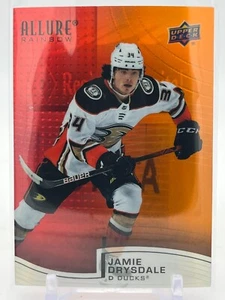 2021-22 Allure Colorflow Red/Orange #R-23 Jamie Drysdale - Anaheim Ducks - Picture 1 of 2