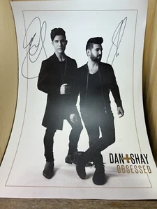 Seltenes SIGNIERTES Dan +Shay AUTOGRAMM KONZERT TOUR POSTER - BESESSENE GUTE DINGE - Bild 1 von 7