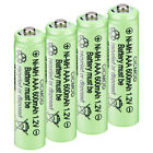 4/8/12/16/24Pcs AA AAA Rechargeable Batteries 600mAh 1200mAh NiMH 1.2V Battery