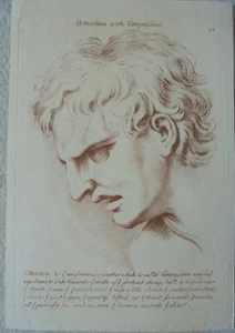 'Attention with Compassion' - Monsr. Le Brun's passion of ye soul . - Picture 1 of 3