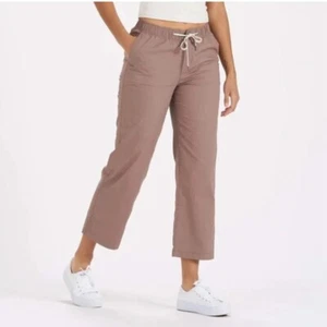 Vuori Damen Ripstop Wide Leg Hose Army Gr. XS Wandern Outdoor Camping Hasel - Bild 1 von 10