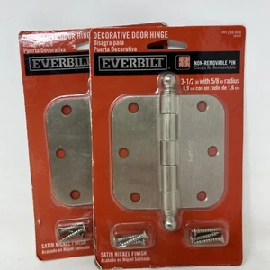 Pair Of 2 Everbilt Door Hinge #259 858, 14419 - Picture 1 of 6