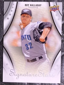2009 Upper Deck Signature Stars Base #87 Roy Halladay Toronto Blue Jays MLB Card - Picture 1 of 2