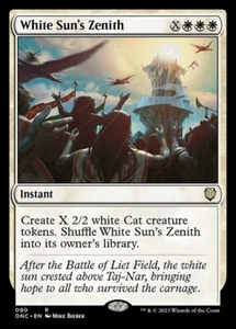 MTG - WHITE SUN'S ZENITH - All Will Be One Commander (R) - Picture 1 of 1
