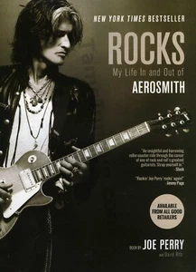 2015 Joe Perry Book ROCKS My Life In & Out of Aerosmith PRINT AD (1361) - Picture 1 of 1
