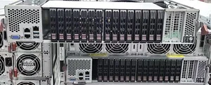 SuperServer 4029GP-TVRT Server/2x 8268 CPU 24C/1T RAM/8x V100 SXM 32G/2x100G NIC - Picture 1 of 7