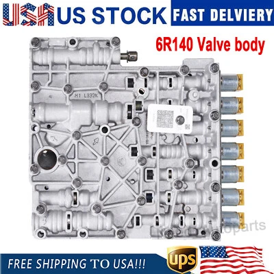6R140 Valve Body w/Solenoids For 2011-2019 Ford F-250 F-350 Super Duty 6.7L Foto 1 de 4