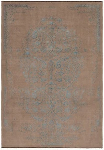 Modern Hand-Knotted 297x207 cm-Fine, Oriental, Carpet, Rug, Braun - Picture 1 of 12