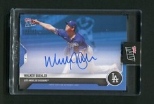 2021 Topps Now Road To Opening Day BLUE Walker Buehler Auto #OD-416B Dodgers /49