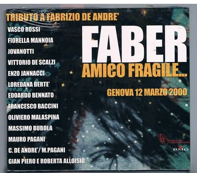 FABER AMICO FRAGILE...TRIBUTO A FABRIZIO DE ANDRE' BOX 2 CD F.C. SIGILLATO!! - Immagine 1 di 3