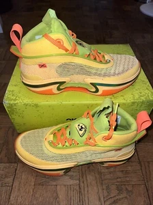 NWB Mens 9.5 Air Jordan 36 Nitro Jayson Tatum x Taco Jay Lime Green Yellow XXXVI - Picture 1 of 9