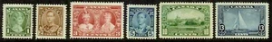 CANADA  1934 -KING GEORGE 5 SILVER JUBILEE  - VF** - Picture 1 of 1