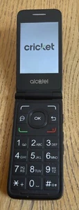 Alcatel 4044C QuickFlip Cricket Cell Phone HD Voice SKU DALK4107,————20 - Picture 1 of 7
